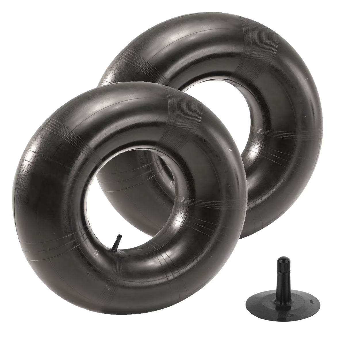 (2) Tire Inner Tubes 15x6x6 TR13 Straight Valve Stem Z2455