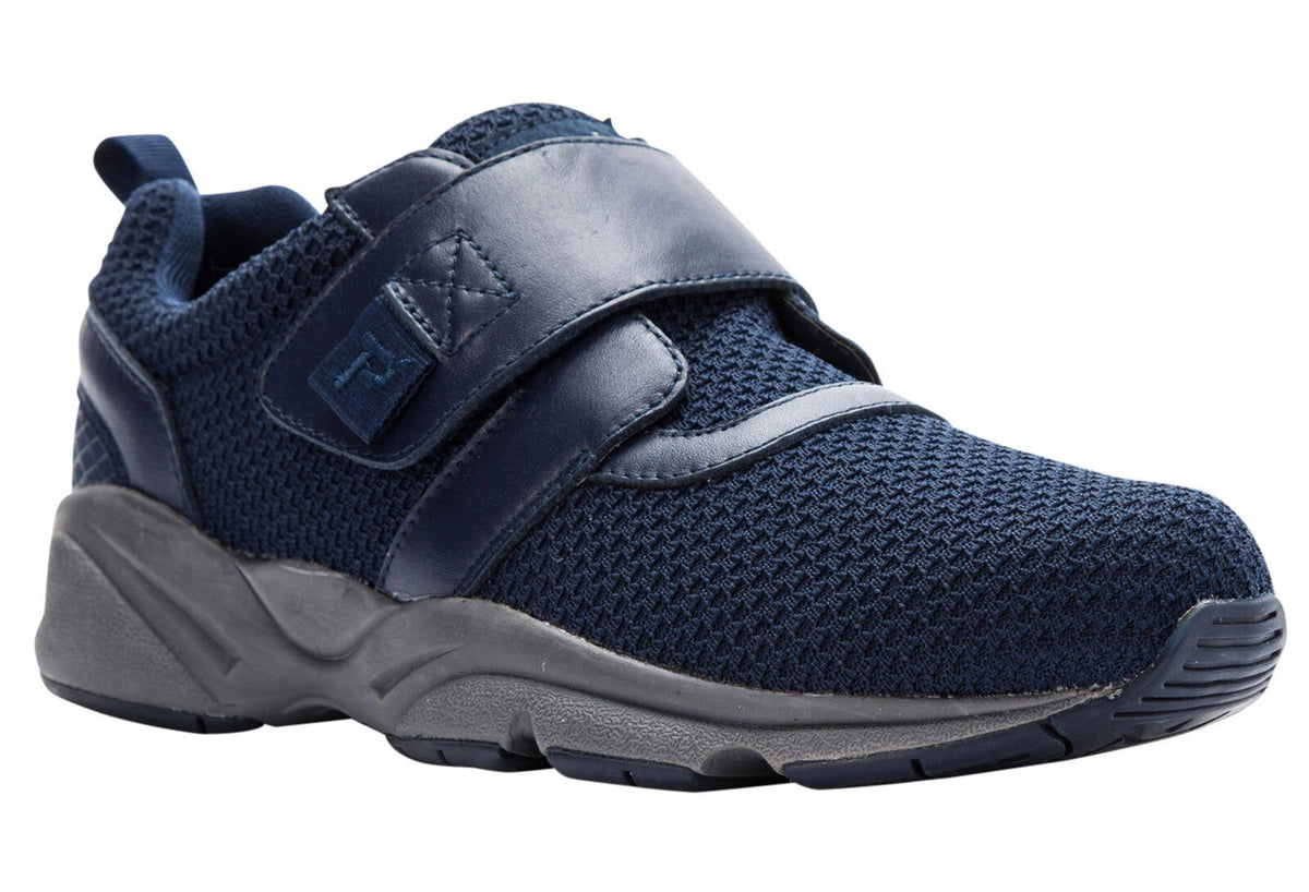 Navy Stability Strap Shoes L4860