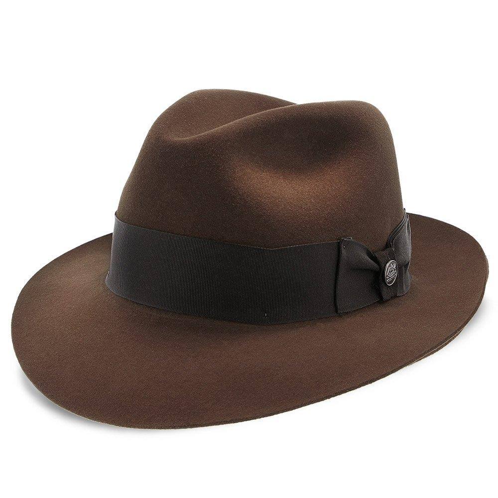 Mink Fur Felt Fedora Hat G313