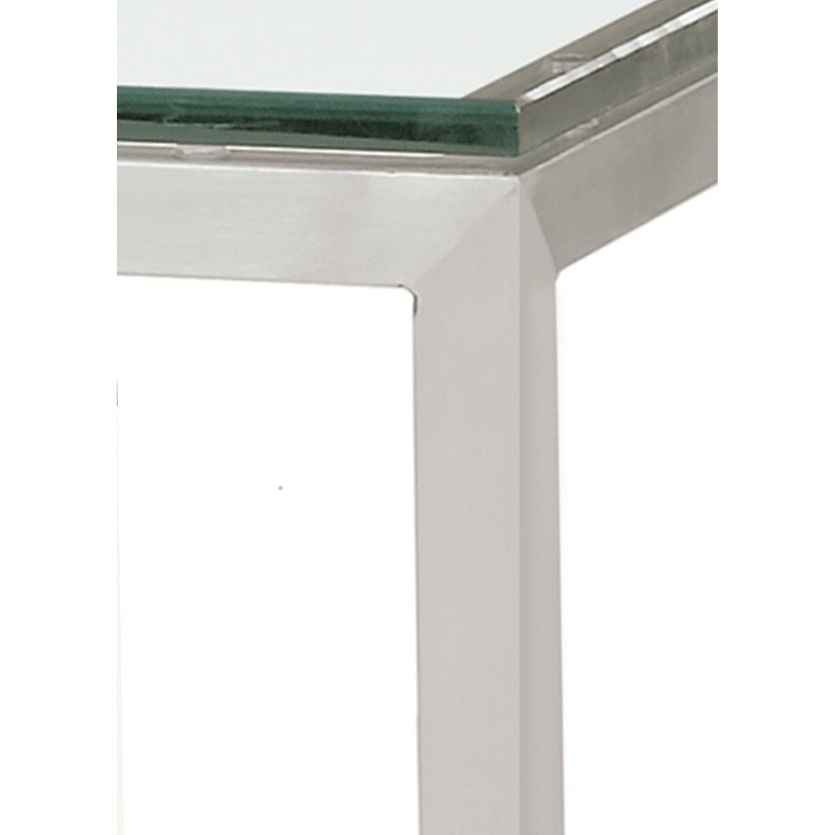Clear Tempered Glass Bar Table with Graphite Base N3474