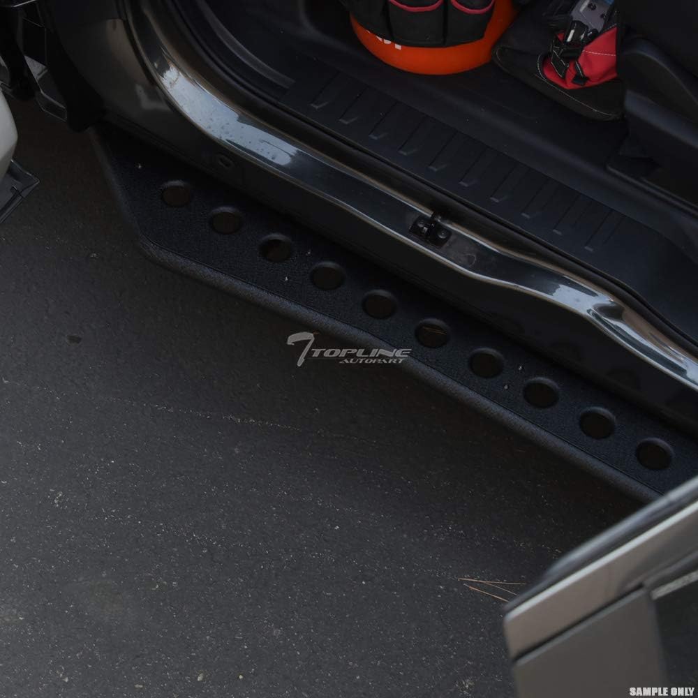 Textured Black Rock Slider Side Step Rail Nerf Bars Q83902
