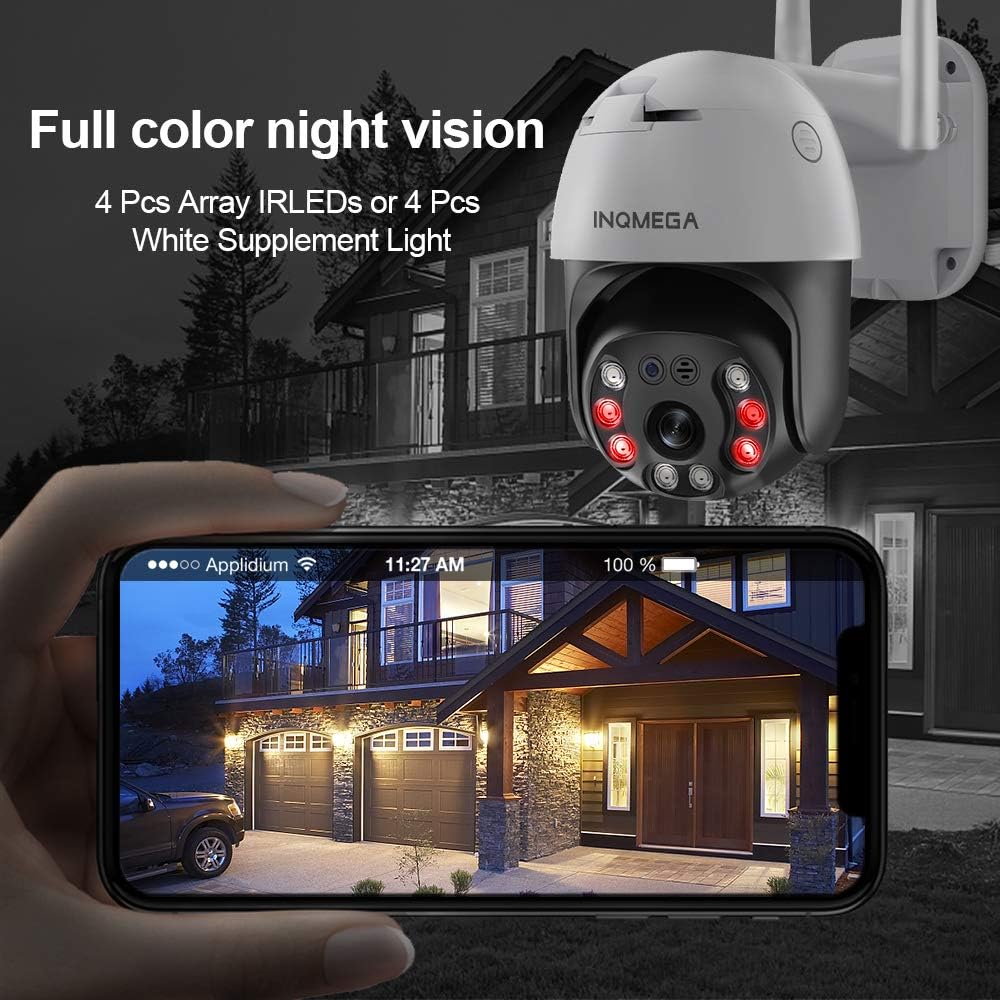 5MP PTZ WiFi Outdoor Security Camera N137196