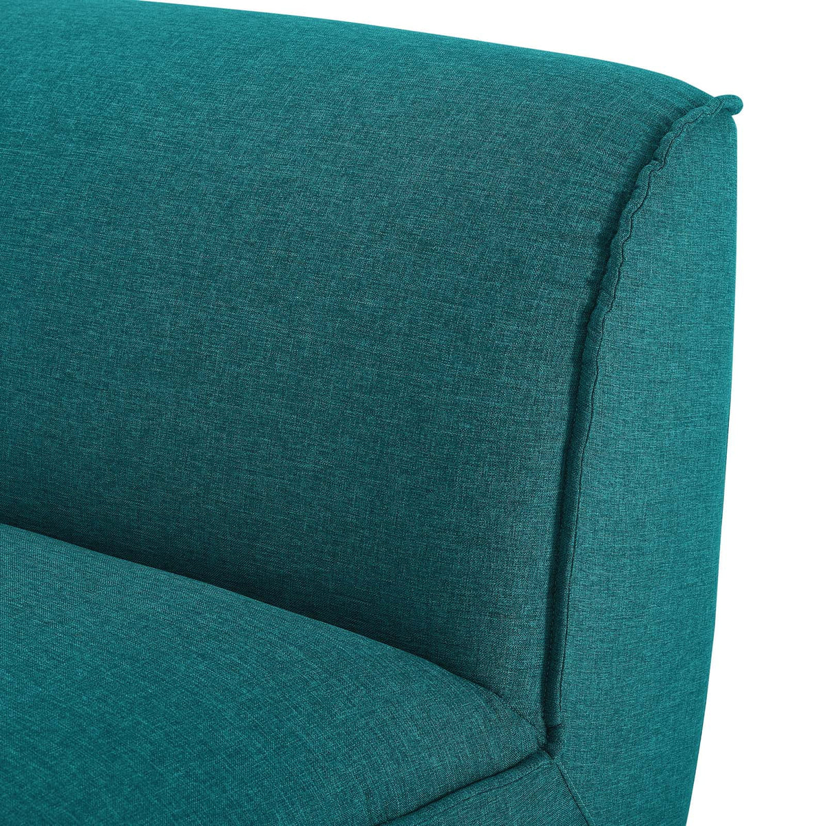 Teal Blue Fabric Sofa Chair F625