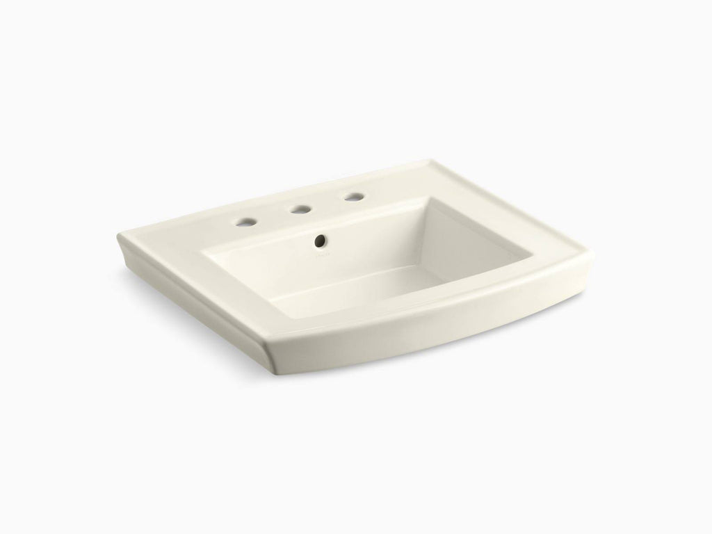 Biscuit Bathroom Sink W1630
