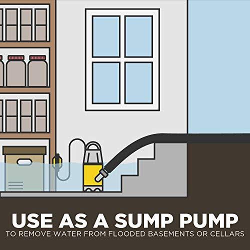 Hot Tub and Swimming Pool Drain Pump with Hose T189