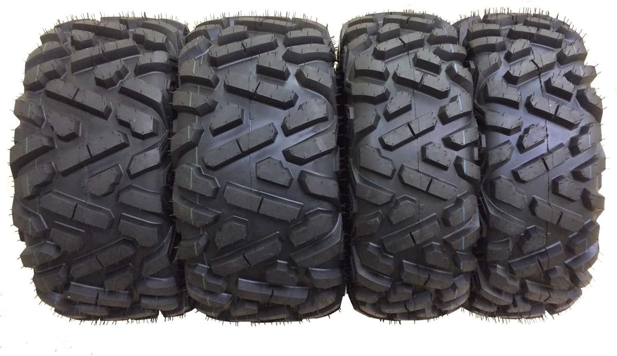 Set 4 ATV Tires 24x8-12 & 25x11-10 6PR N957945