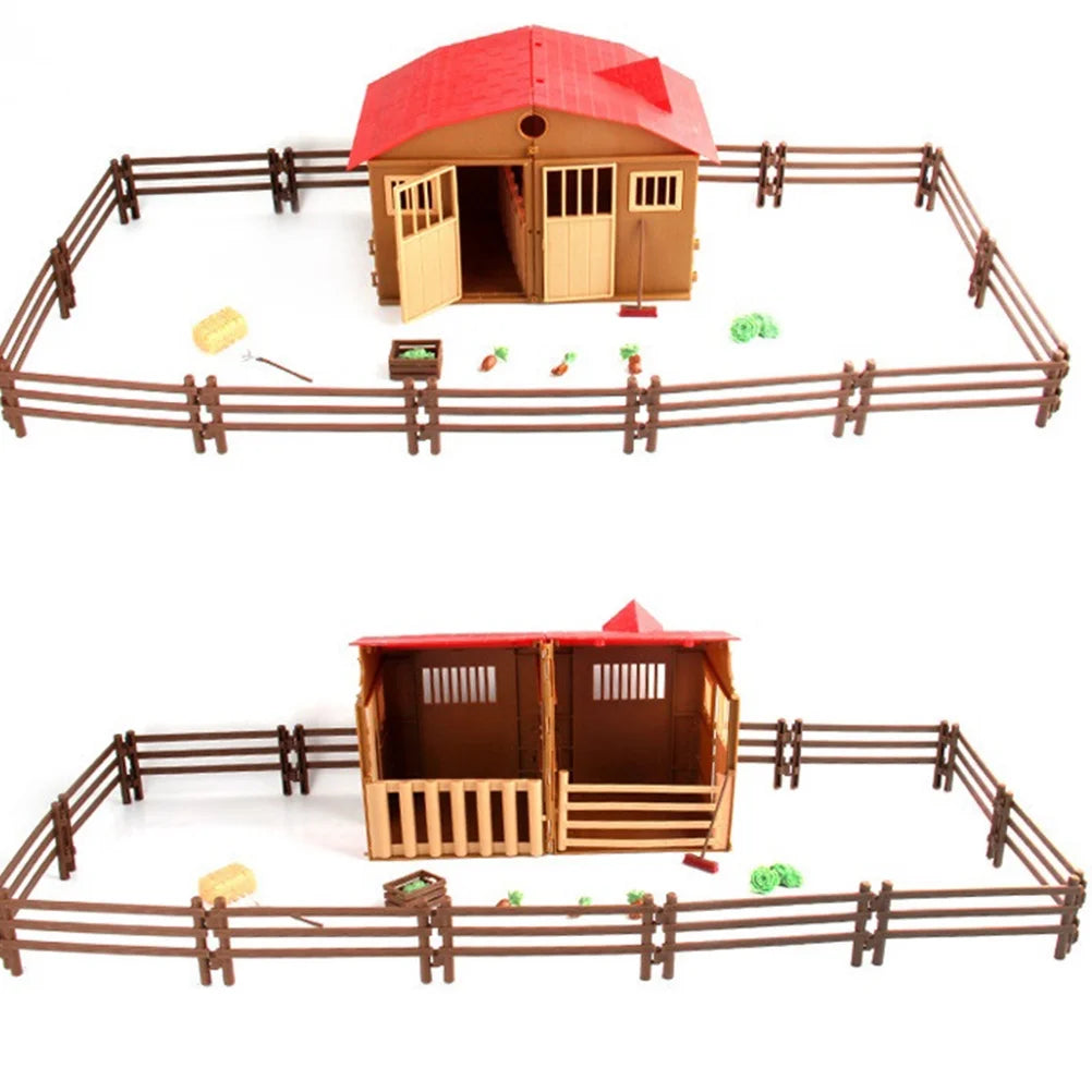 Simulation Farm Playset Sand Table Scene Model Toy B989