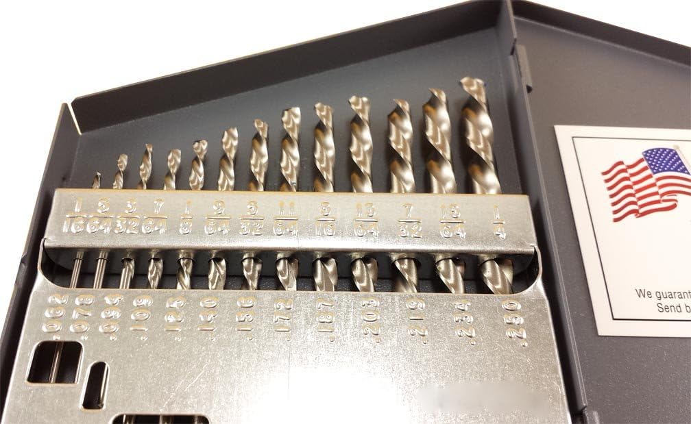 13 Pc Left Hand Drill Bit Set Y712073