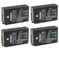 4-Pack EN-EL20 Battery Replacement for Nikon Camera J518