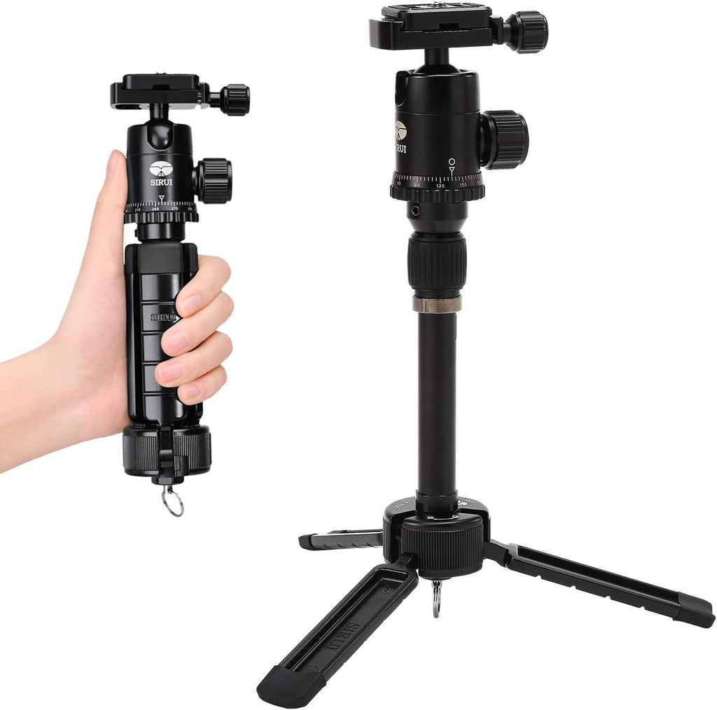 Mini Desktop Tripod with 360° Ball Head, Aluminum Tripod D40623