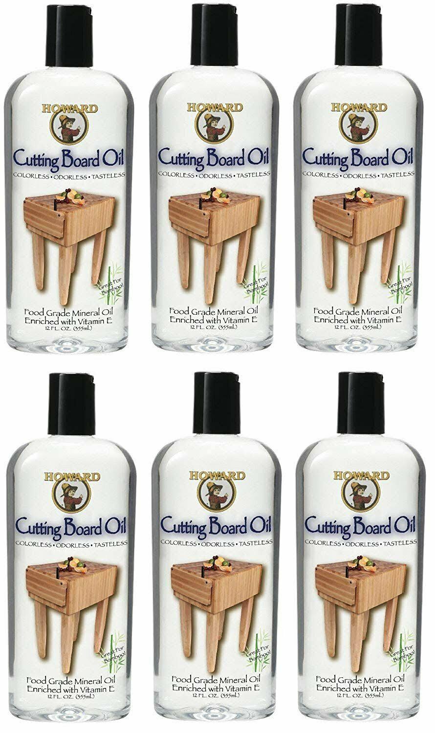 Cutting Board Oil, 12-Ounce (6 Pack) S78877