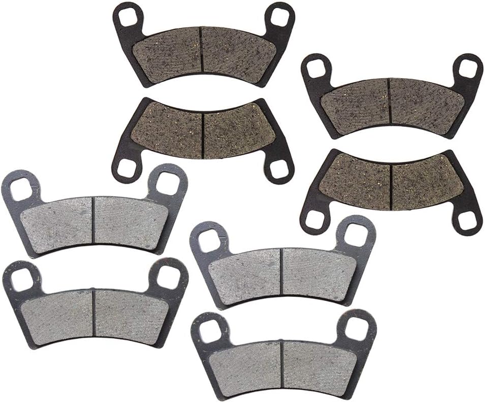 Semi-Metallic Brake Pads Set Pack of 2 M4680