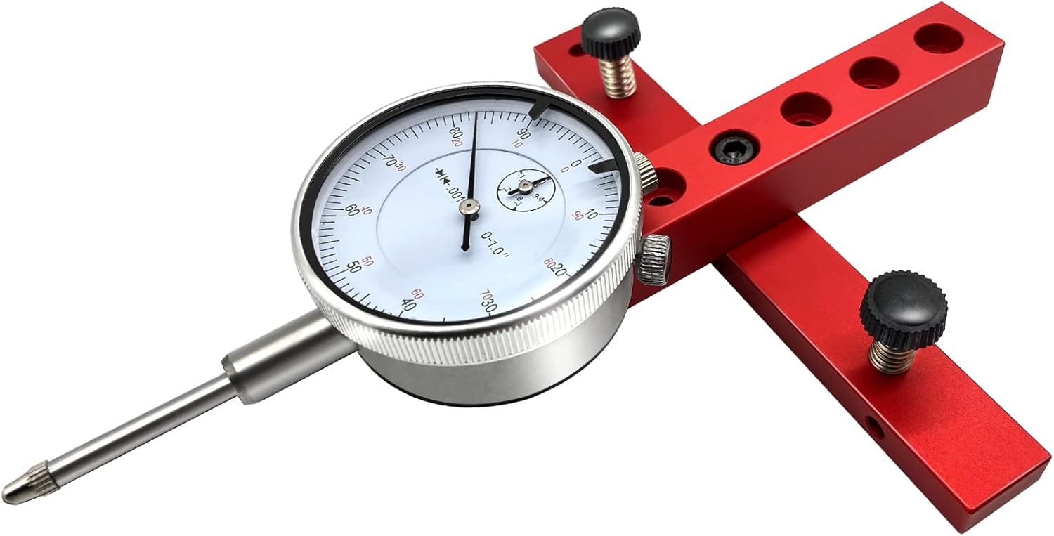 Adjustable Table Saw Dial Indicator Gauge Pack of 2 Z602126