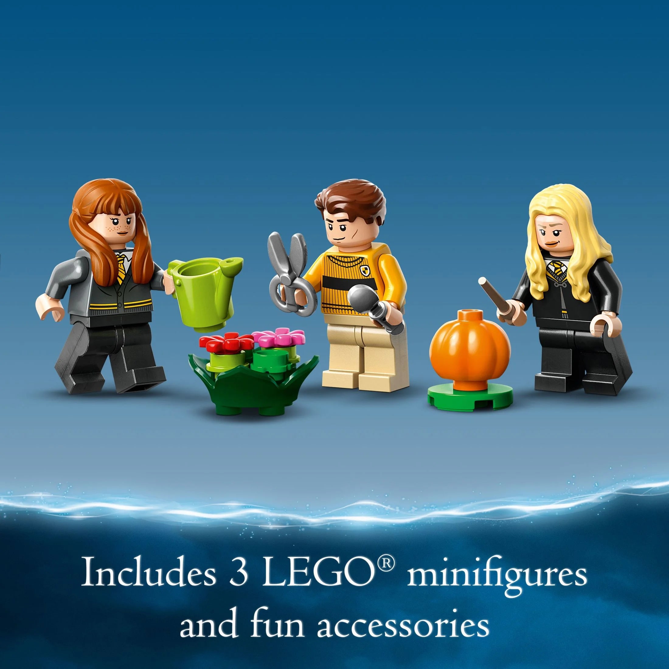 LEGO Harry Potter Hufflepuff House Banner 76412 - Hogwarts Castle Common Room Toy or Wall Decoration, Set with 3 Minifigures and Mandrake, Collectible Travel Toys, Great Gift for Boys, Girls, or Kids G170