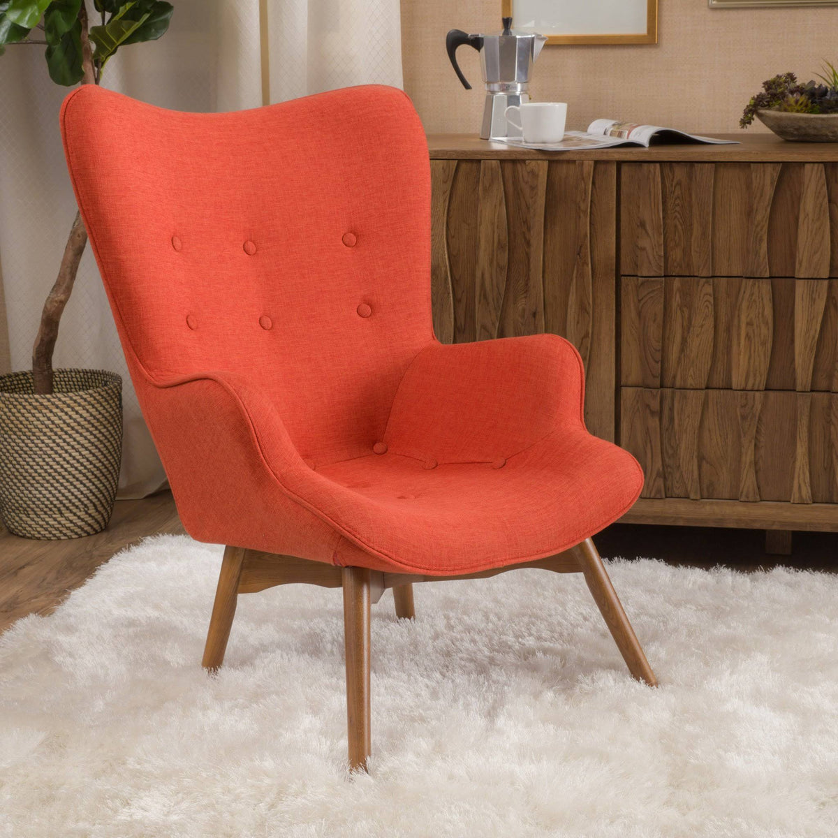 Yellow Contour Lounge Chair C538382