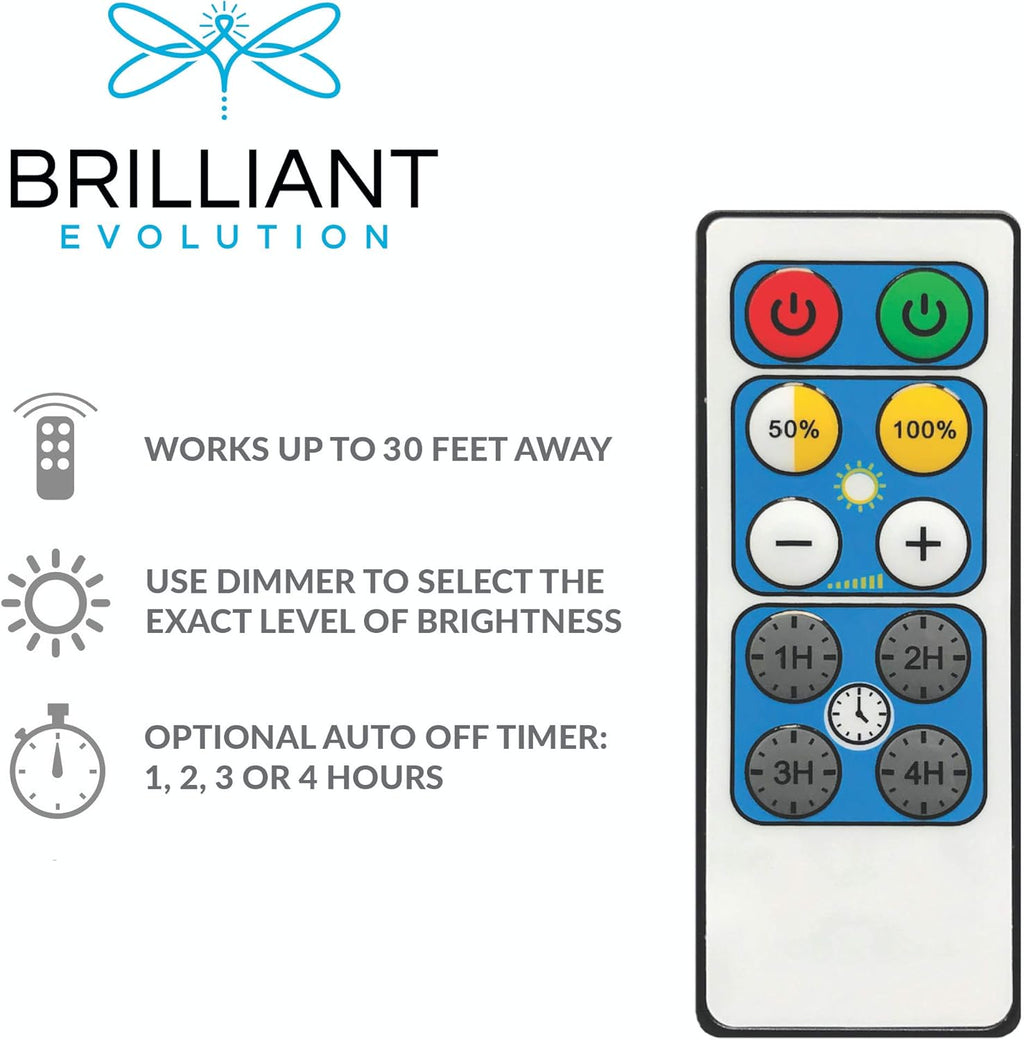Wired LED Under Cabinet Light Kit with Remote Control 3 Bars T19296