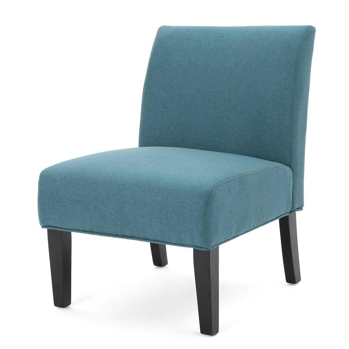 Dark Teal Fabric Accent Chair R6656