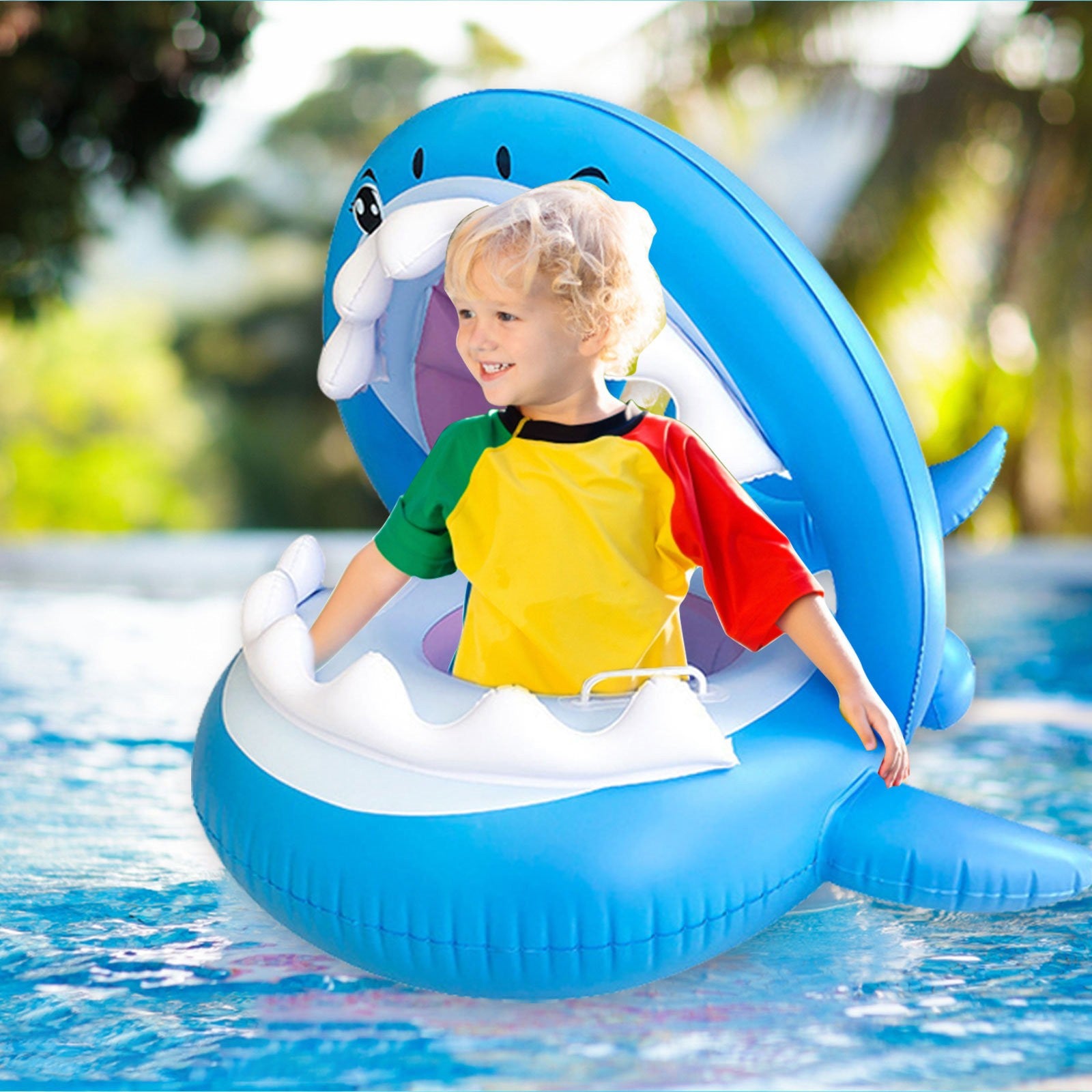 Inflatable Infant Pool Float H164135