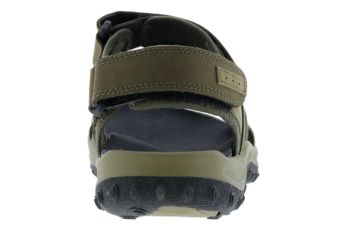 Olive Stretch Nubuck Men&s Shoes Z461526