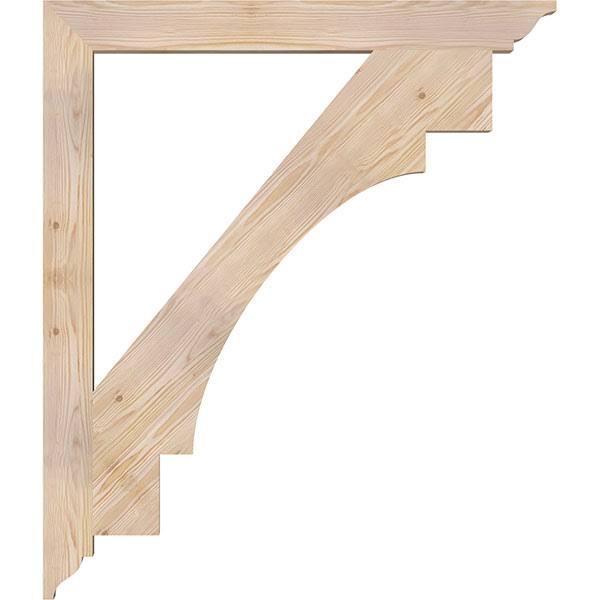 3 1/2x22W x 36x22D x 42x22H Douglas Fir Bracket X1339