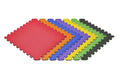 Rainbow Pack/Black 24 in. x 24 in. Eva Foam Interlocking Tile (60-Tile) C311876