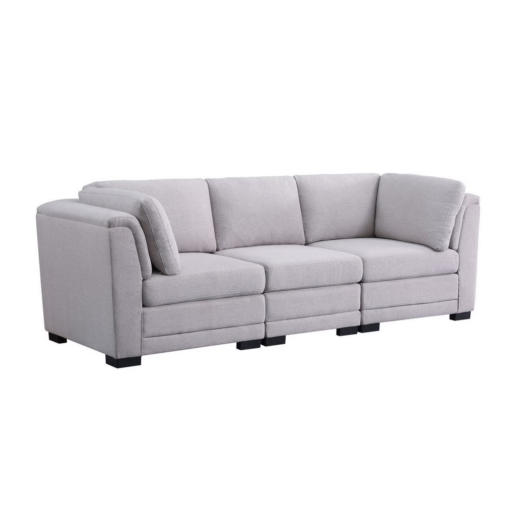 Gray 96 Inch 3 Seater Modular Sofa W90150