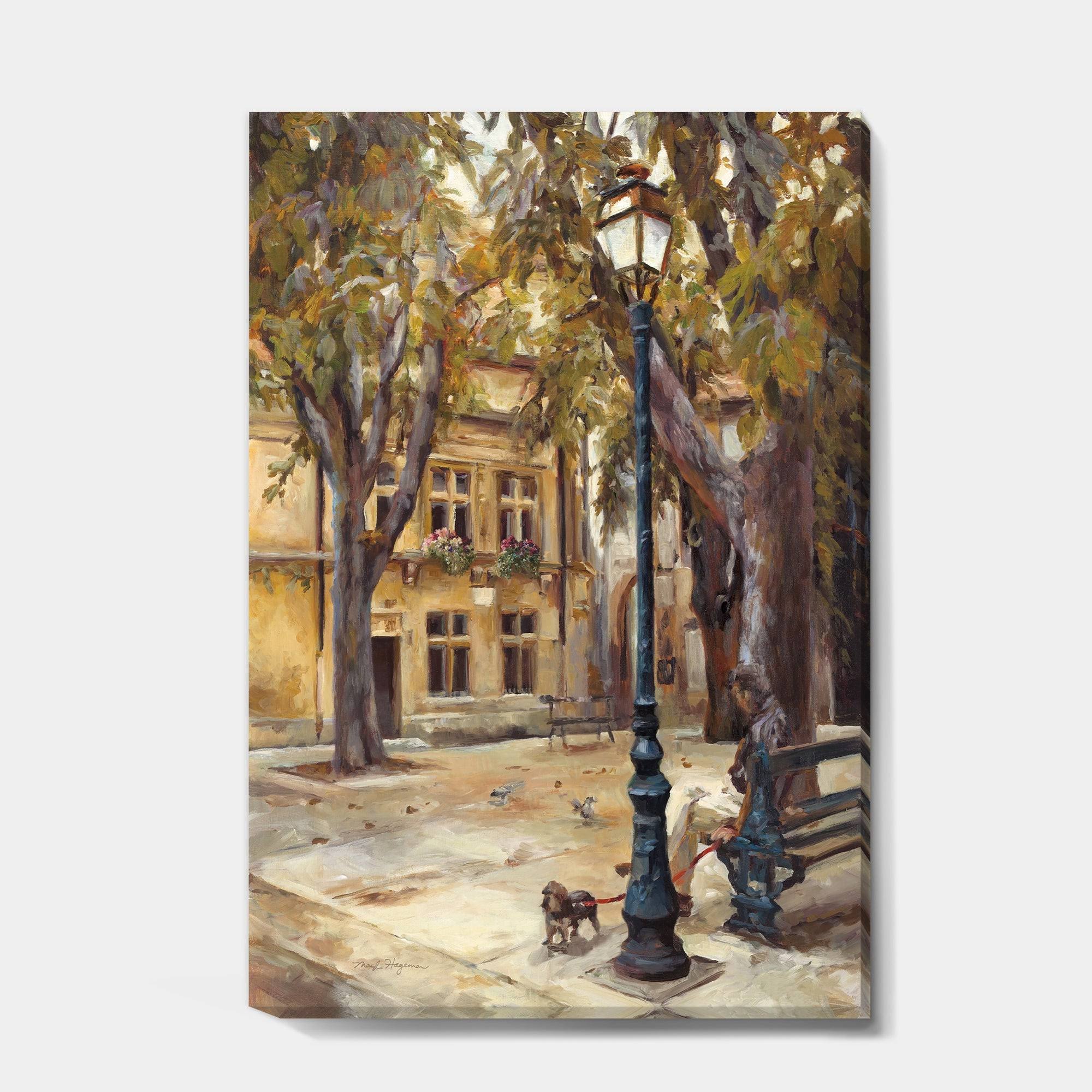 Grey French Country Canvas Art B99132