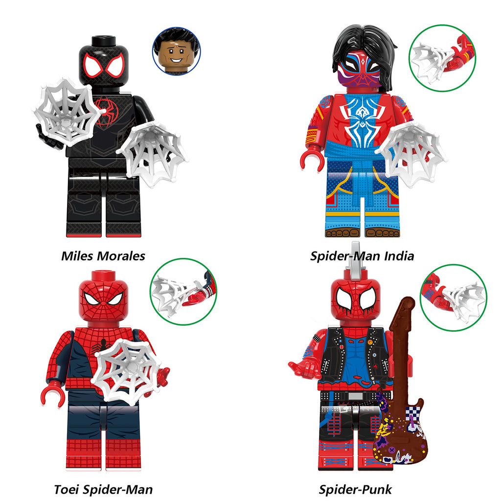 14 Pcs Superheroes Action Figures Building Blocks Toys Set, 1.77 inch Collectible Building Kits H6069