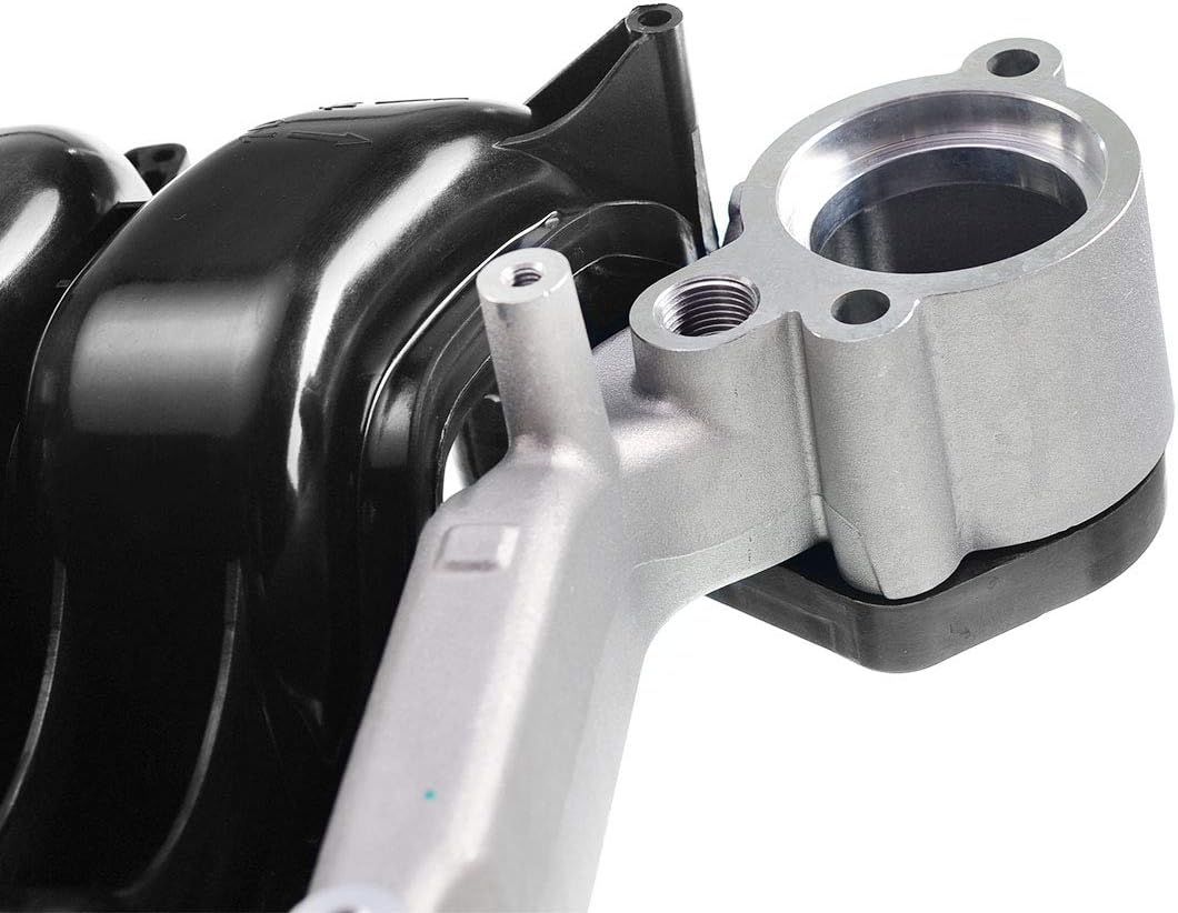 Upper Intake Manifold with Thermostat Compatible with Ford Crown Victoria Mustang Thunderbird Town Car Mercury Grand Marquis Cougar 1996-2000 V8 4.6L B8799
