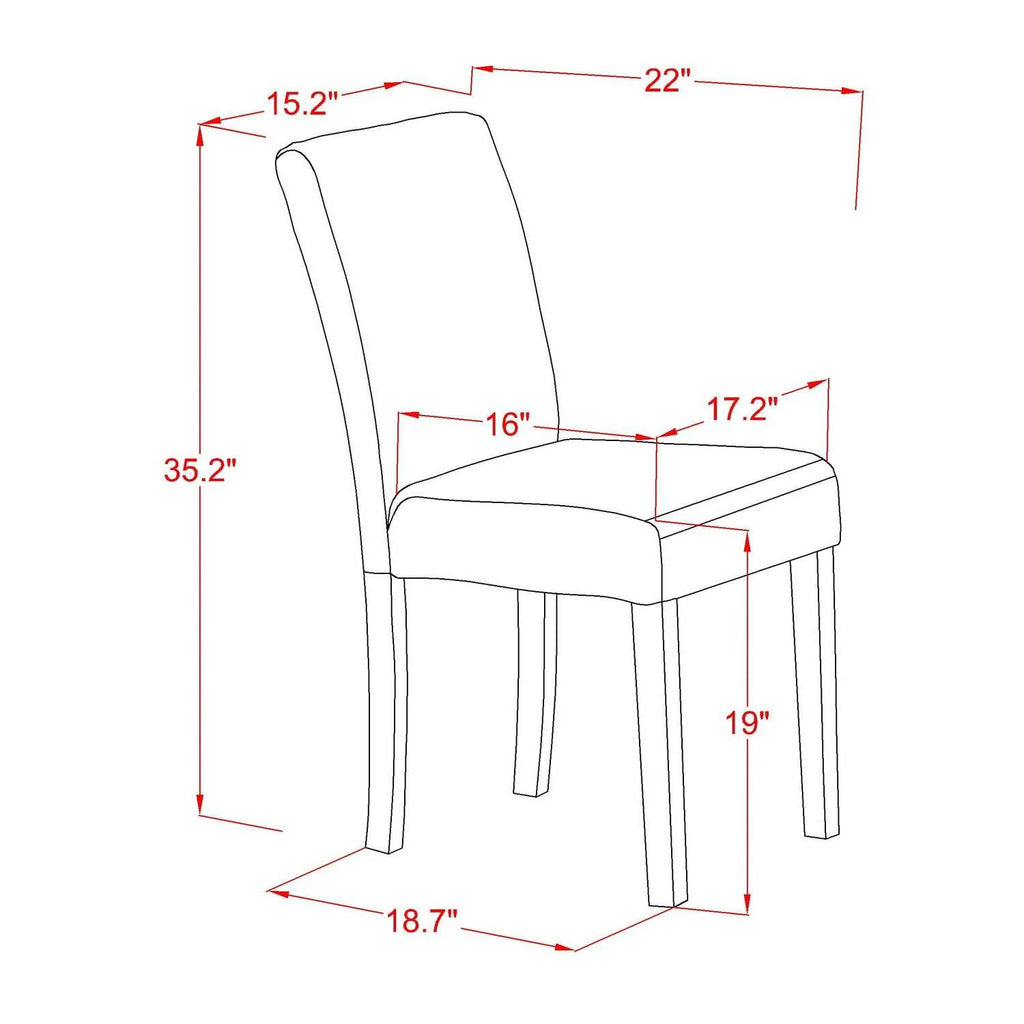 5-Piece Wood Dining Set N8375