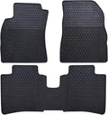 Black Rubber Car Floor Mats N60676