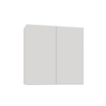 White Slab Door Wall Stock Cabinet J46689