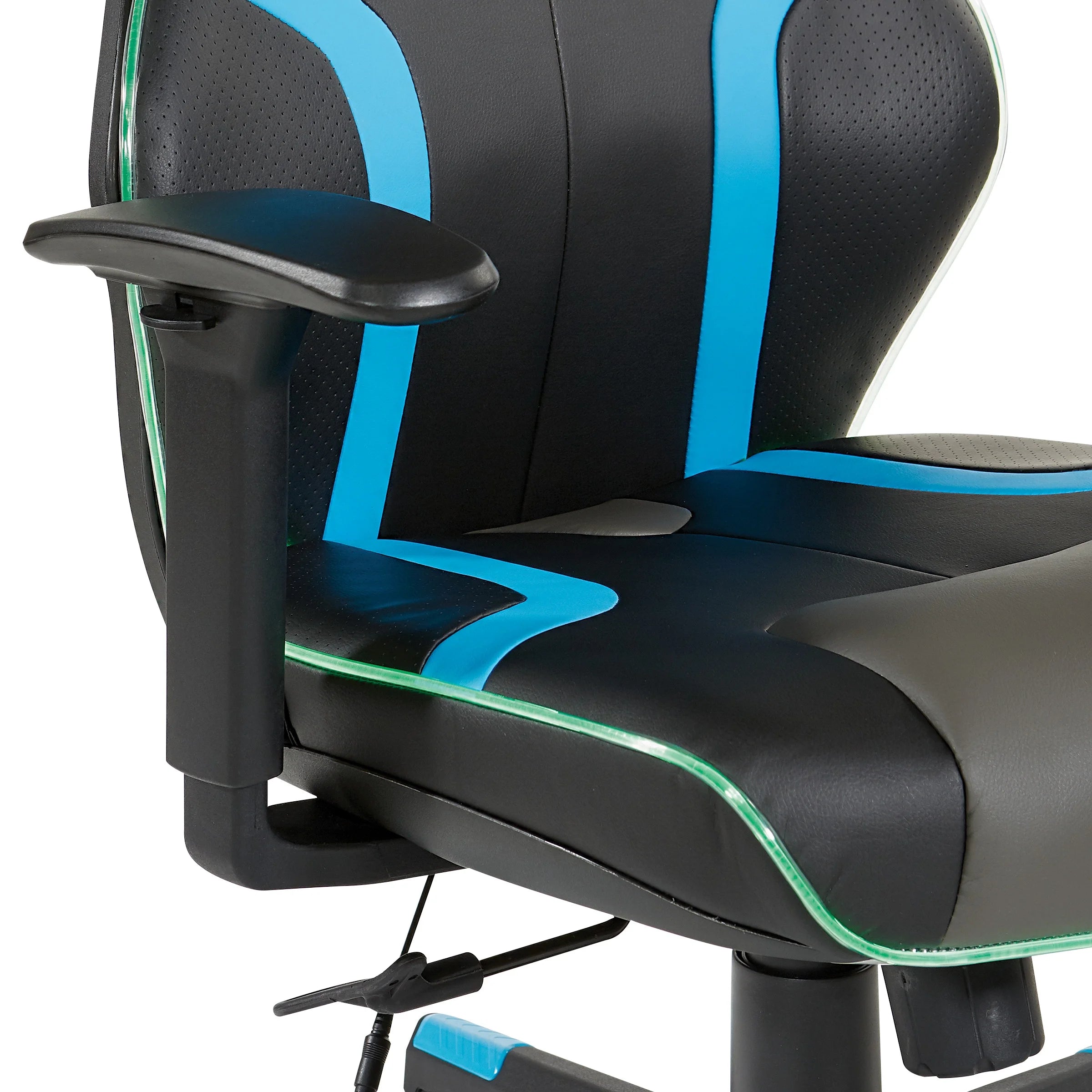 Gray Adjustable Swivel Gaming Chair E450