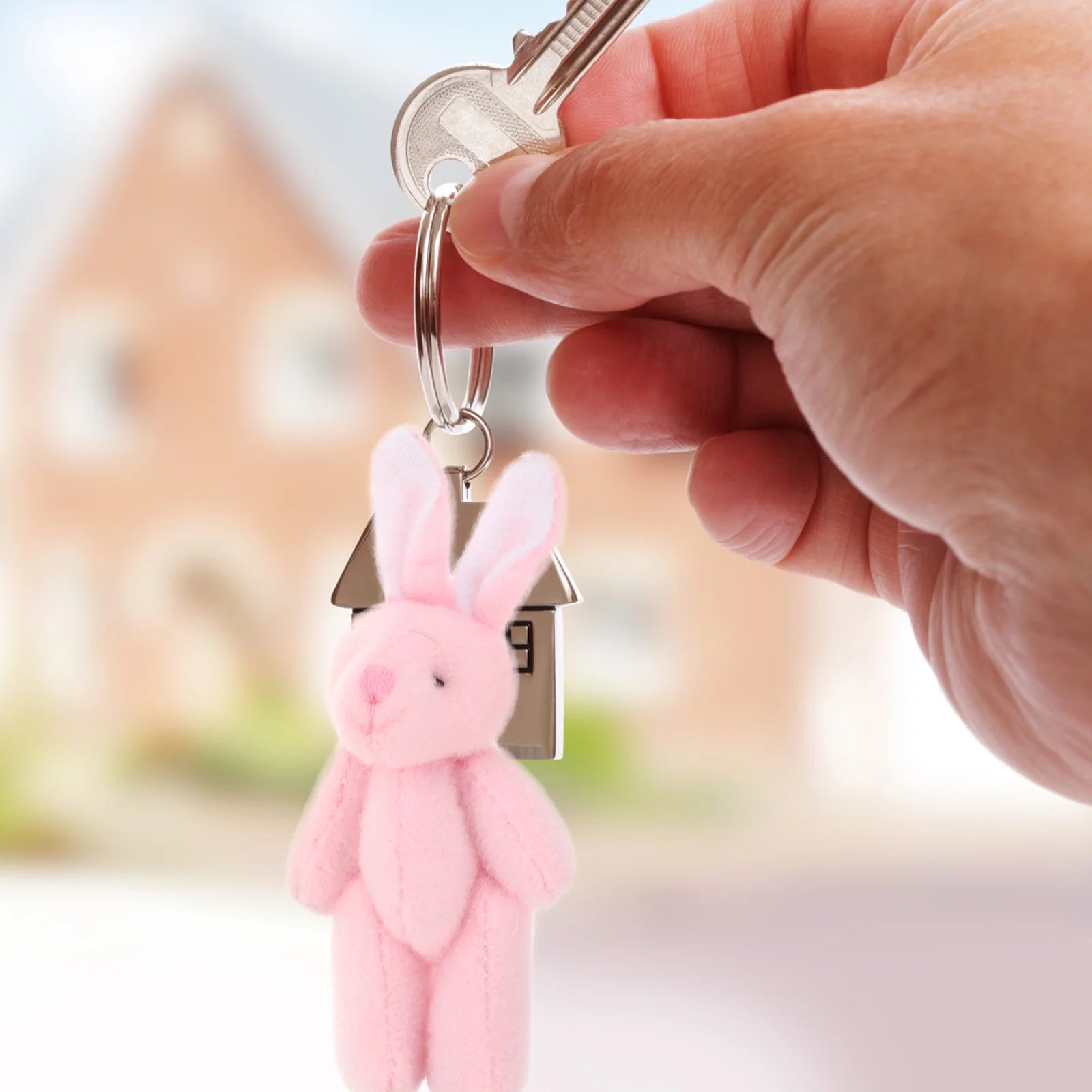 45 Pcs Plush Cotton Mini Animal Car Accessories U763761