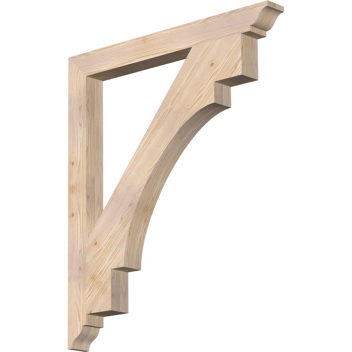 3 1/2x22W x 36x22D x 42x22H Douglas Fir Bracket X1339