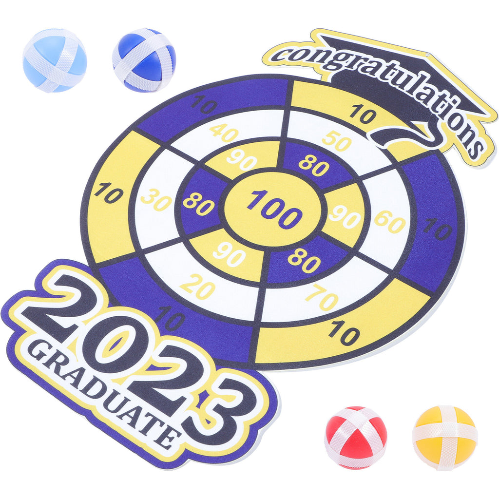 Dart Board Sticky Ball Set Party Toys Indoor Game Kit J282080
