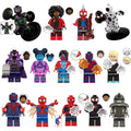 14 Pcs Superheroes Action Figures Building Blocks Toys Set, 1.77 inch Collectible Building Kits H6069