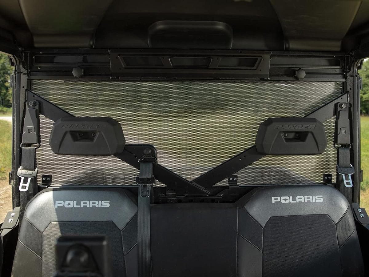 Rear Windshield 1/4 Thick Polycarbonate for Polaris Ranger 900 / Crew N1631