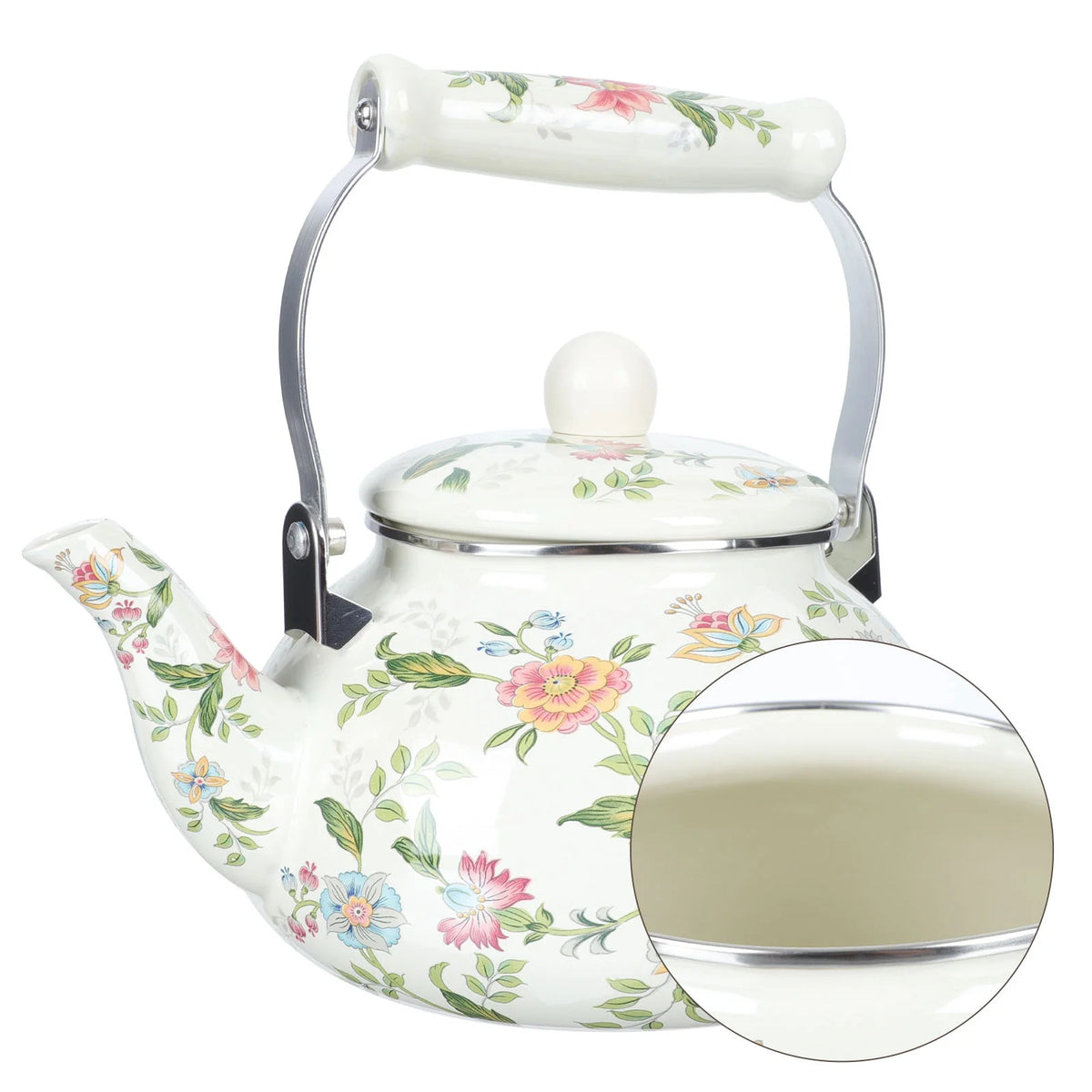 2.5L Enamel Teapot Kettle H470