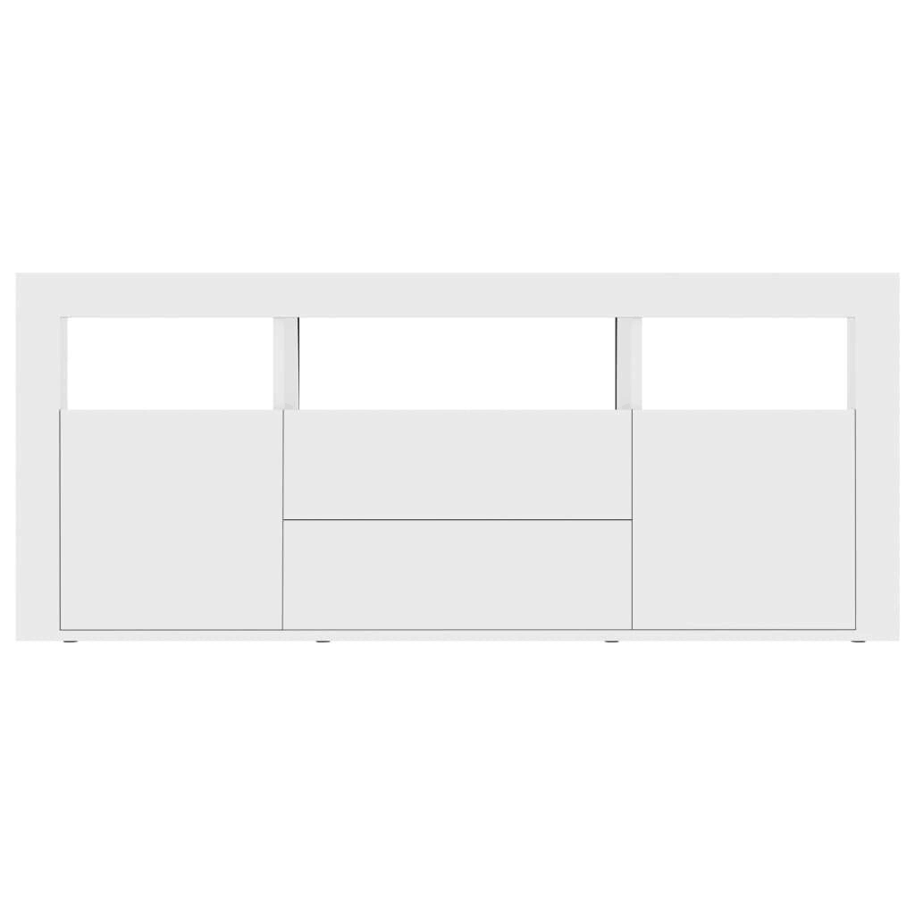White TV Cabinet Chipboard Q4540
