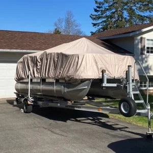 Pontoon Boat Cover 600D Marine Grade Waterproof W473026