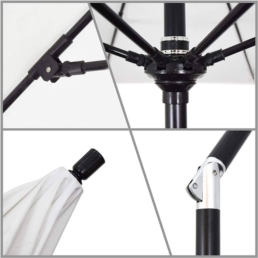 9 ft. Fiberglass Market Umbrella Collar Tilt I7545