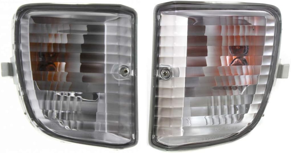 Turn Signal Light Pair for Toyota RAV4 2001 2002 2003 Clear Lens Pack of 2 Z8388