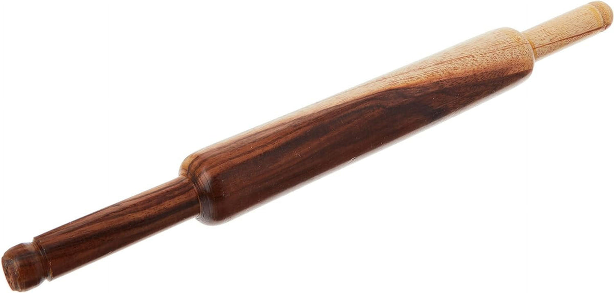 Manual Wooden Roti Chapati Tortilla Presser Maker With Rolling Pin, 10-Inch A255683