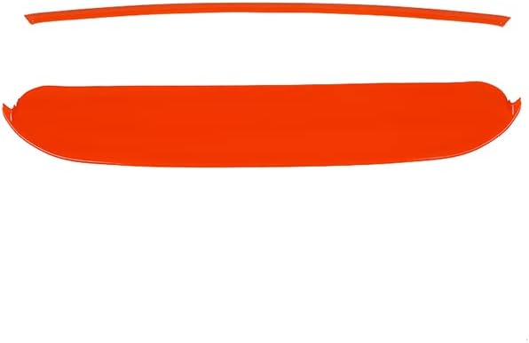 ABS Car Hood Grille Vent Cover Decoration Trim External Accessories 2Pcs N1492