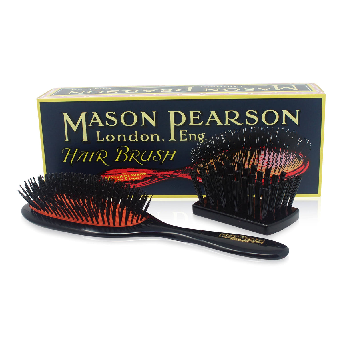 Dark Ruby Pure Bristle Hair Brush H7930