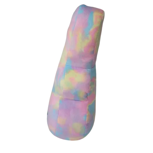 Tie-Dye Rainbow 24 Inch Bunny Plush Stuffed Animal Toy Q875940