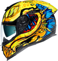 Helmet SX.100R Abisal Yellow / Blue - Size M B4142