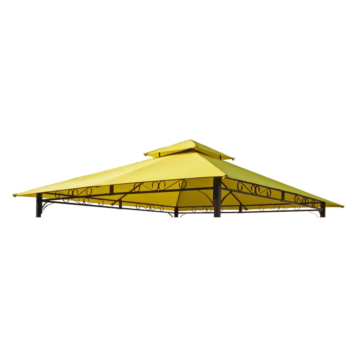 Yellow Replacement Canopy for 10-Foot Vented Canopy Gazebo T72140