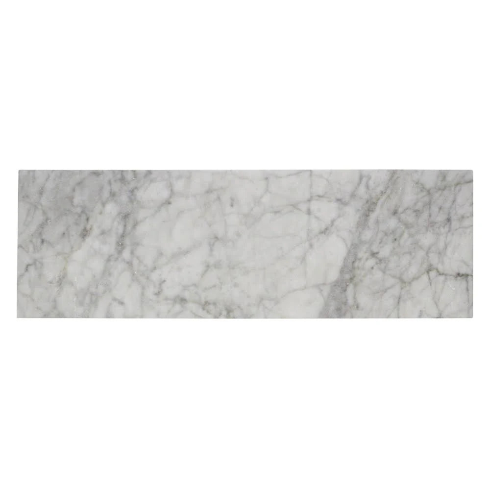 Carrara 6x18 Honed Marble Tile D8804